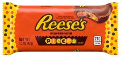 Шоколадные тарталетки Hershey’s Reese's PEA с арахисовой пастой и драже 42 грамма