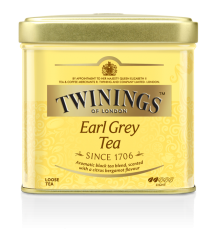 Чай Twinings черный Эрл Грей, ж/б 100 гр