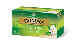 Чай Twinings зеленый с ароматом жасмина, короб (25 пак.) 37,5 гр