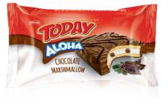 Кекс Elvan Today Aloha с маршмеллоу, вкус - шоколад 40 гр