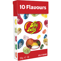 Драже Jelly Belly ассорти 10 вкусов картонная коробка 35 грамм