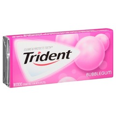 Жевательная резинка Trident Gum Bubblegum 26,6 грамм