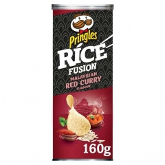 Чипсы Pringles RICE со вкусом Малазийского красного Карри 160 гр