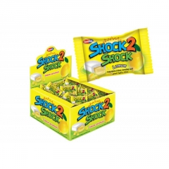 Жевательная резинка "SHOCK2SHOCK" LEMON (Лимон) 4 гр