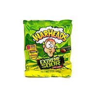 Карамель леденцовая суперкислая WarHeads Extreme Sour 28 грамм