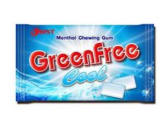 Жевательная резинка Green Free Cool Gum (Menthol) 12 грамм