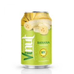Напиток VINUT со вкусом банана 330 мл