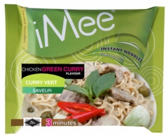 Лапша быстрого приготовления iMee Зеленая Карри Курица 70 гр