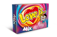 Жевательная резинка Love is Микс (12 штук) 37,8 грамм