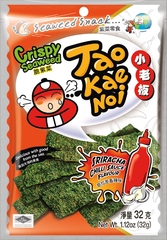 TAO KAE NOI Crispy Seaweed Sriracha Chili Sauce Flavour Чили соус шрирача 32 грамма