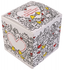 Печенье "Печенье с романтическими предсказаниями" в малой коробке 12 гр