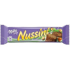 Milka Nussini wafelek milk with hazelnuts 31.5 грамм