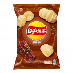 Чипсы Lays со вкусом жареного угря 70 грамм