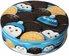 Печенье Oreo Winter Selection Penguin Tin 396 гр