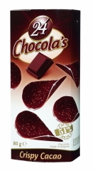 Шоколадные чипсы 24 Chocola’s Crispy Cacao 80 грамм
