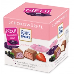 Шоколадные конфеты Ритер Спорт Йогурт Ritter Sport Joghurt 176 грамм