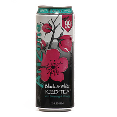 Напиток Arizona Black and White Iced Tea 0,68л