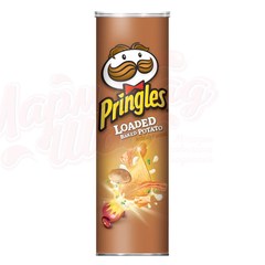 Чипсы Pringles Loaded Baked Potato 158 грамм