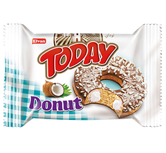 Кекс Today Donut вкус кокос 50 грамм