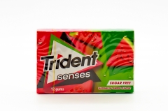 Жевательная резинка Trident без сахара со вкусом арбуза 23 гр