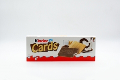 Вафли с молочным шоколадом и какао начинкой Kinder Cards 128 гр