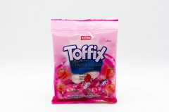 Жевательные конфеты Elvan Toffix с клубничным вкусом 80 гр