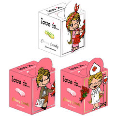 Жевательные конфеты LOVE IS МИКС 105 грамм ДЕВОЧКИ с манитиком