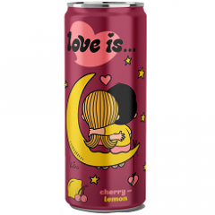 Газированный напиток LOVE IS Вишня и Лимон 330 мл
