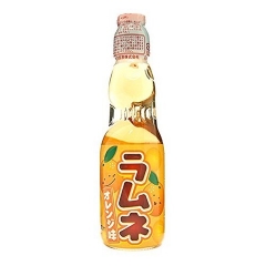 Напиток газированный Hata Kosen Ramune Апельсин 200 мл