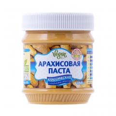 Арахисовая паста Азбука Продуктов Классическая с кусочками 340 гр