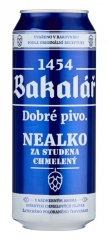 Пиво Bakalar светлое б\а 500 мл