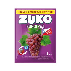 Растворимый напиток ZUKO Виноград 25 грамм