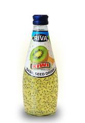 Basil seed drink Kiwi flavor "Напиток Семена базилика с ароматом киви" 290 мл