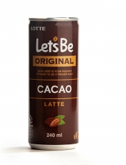 Кофе Let's be в банках CACAO Latte 240мл