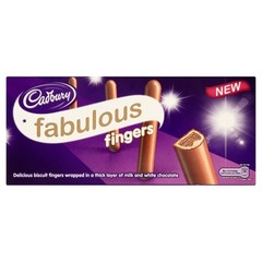 Шоколадные палочки Cadbury Fabulous 110 грамм