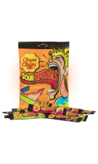 Жевательные кислые конфеты Chupa Chups (sour infernals chews) 120 гр