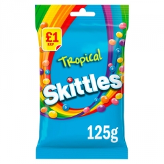 Драже жевательное Skittles Tropical 125 гр