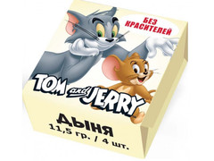 Конфеты жевательные Tom and Jerry Дыня 11,5 грамм