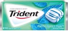 Жевательная резинка Trident Мятно-сладкий вкус 26,6 гр