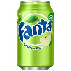 Напиток Fanta Green Apple Зеленое яблоко 355 мл