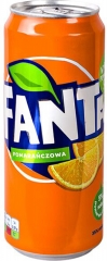 Напиток б/а газ. Fanta Orange 330 мл ж/б sleem