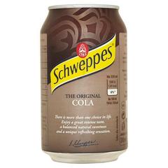 Напиток сильногазированный Schweppes Cola 330 мл