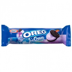 Печенье Oreo Ice Cream Blueberry Cookies (Черничное мороженое) 133 грамма