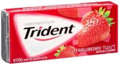 Trident Gum Strawberry Twist