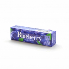 Жевательная резинка LOTTE Blueberry gum со вкусом голубики 31 грамм