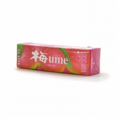 Жевательная резинка LOTTE UME GUM со вкусом японской сливы 31 грамм