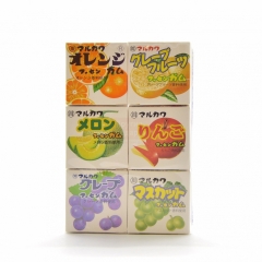 Жевательная резинка MARUKAWA ассорти из 6 фруктовых вкусов 32,4 грамм