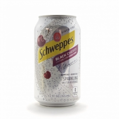 Напиток Schweppes Black Cherry sparkling water 0,355 л