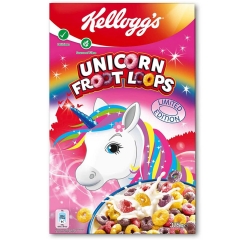 Сухой завтрак Kelloggs Froot Loops Unicorn Edition 375 грамм