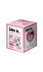 Жевательные конфеты LOVE IS сливочные со вкусом Клубника 105 гр